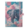 Notes A6 Z ELASTIKO ANIMALS ELEPHANT 96L