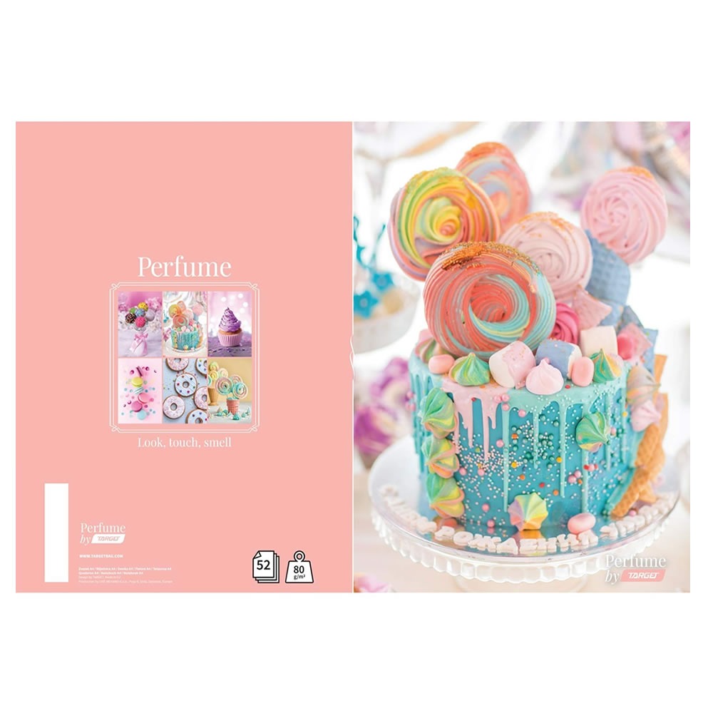 Zvezek A4 ČRTE TARGET PARFUME Zvezek A4 ČRTE TARGET PARFUME - slika 2