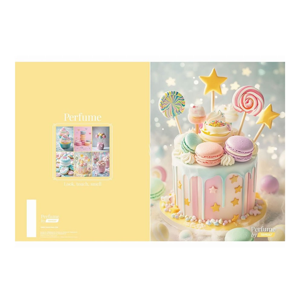 Zvezek A4 ČRTE TARGET PARFUME Zvezek A4 ČRTE TARGET PARFUME - slika 3