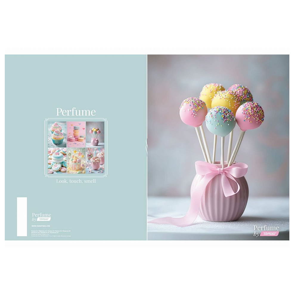 Zvezek A4 ČRTE TARGET PARFUME Zvezek A4 ČRTE TARGET PARFUME - slika 5