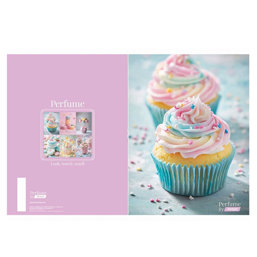 Zvezek A4 ČRTE TARGET PARFUME Zvezek A4 ČRTE TARGET PARFUME