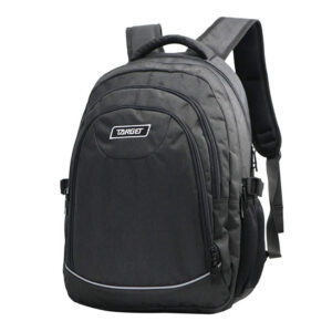 Nahrbtnik TARGET 4 ZIP MELANGE BLACK