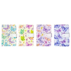 Beležka A6 Z ZAPONKO CUTE BUTTERFLY