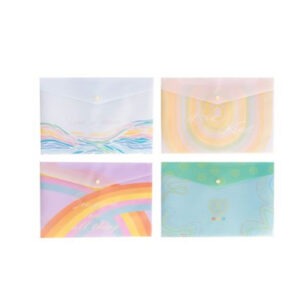 Mapa Z GUMBOM A4 TARGET RAINBOW