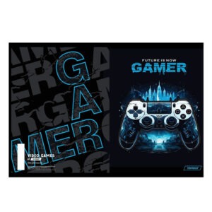 Zvezek A4 BREZ ČRT 52L TARGET GAMER