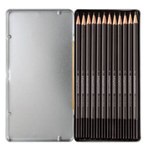 Svinčnik GRAFITNI KOMPLET 12/1 5H-6B