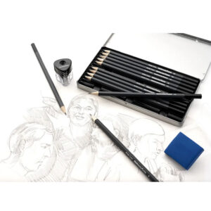 Svinčnik GRAFITNI KOMPLET 12/1 5H-6B