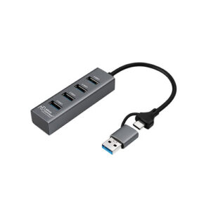 Usb HUB-A/C DO 4X USB-A 3.0 MICROCONNECT PREMIUM