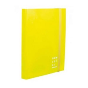 Mapa A4 ŠKATLA Z ELASTIKO 3CM RUMENA