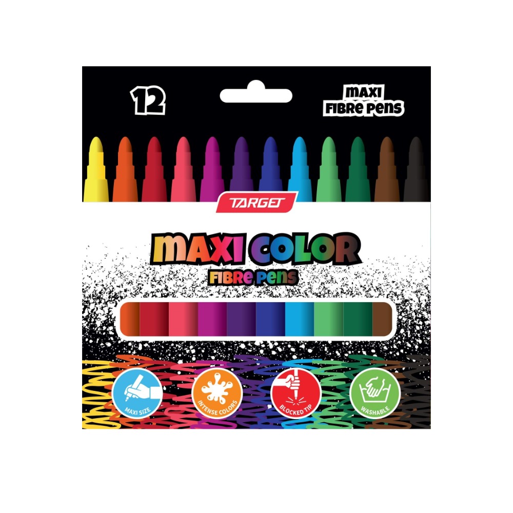Flomastri 12/1 TARGET MAXI COLOR Flomastri 12/1 TARGET MAXI COLOR