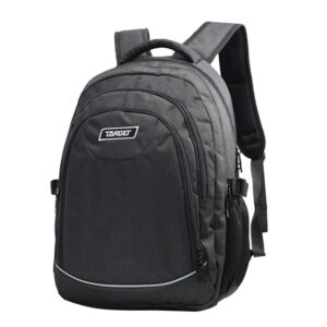 Nahrbtnik TARGET 4 ZIP MELANGE BLACK
