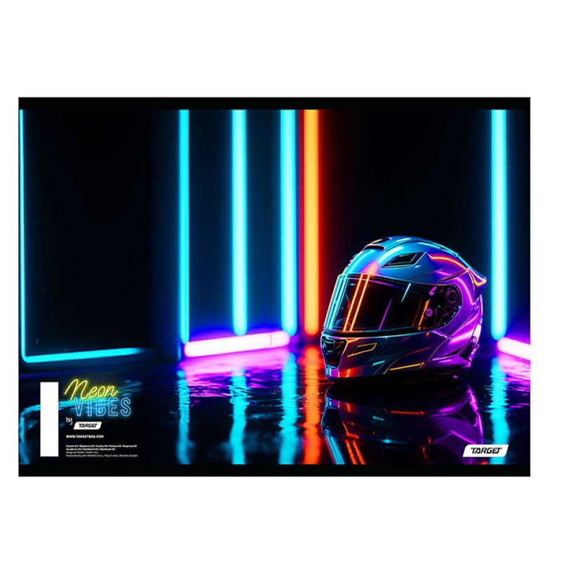 Zvezek A4 ČRTE 52L/80G TARGET NEON VIBES Zvezek A4 ČRTE 52L/80G TARGET NEON VIBES - slika 4