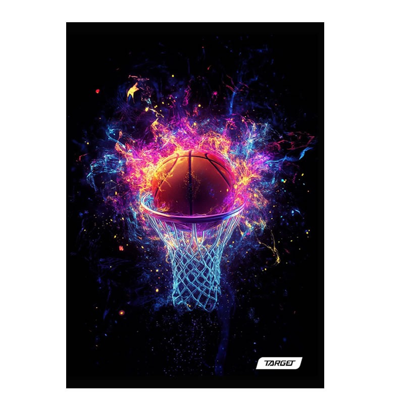 Zvezek A4 ČRTE 52L/80G TARGET NEON VIBES Zvezek A4 ČRTE 52L/80G TARGET NEON VIBES - slika 5