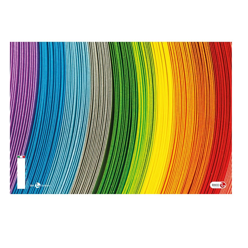 Zvezek A4 ČRTE 52L BM ARCOBALENO Zvezek A4 ČRTE 52L BM ARCOBALENO - slika 2
