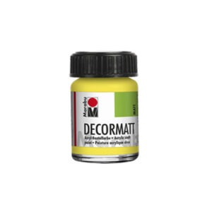 Barva DECORMATT 15ML 020 LIMONINO RUMENA