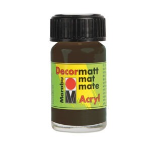 Barva DECORMATT 15ML 045 TEMNO RJAVA