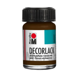 Barva DECORLACK 15ML 045 TEMNO RJAVA