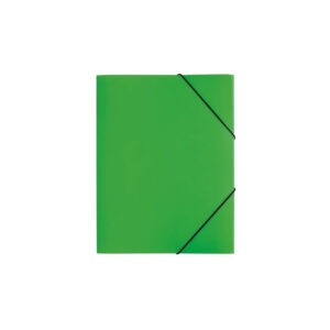 Mapa A3 Z ELASTIKO PVC ZELENA