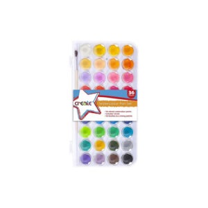 Set KREATIVNI CREATE 36 AKVARELNIH BARV