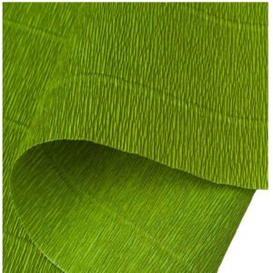 Papir KREP 60GR 50CM*2,5M ( 264) OLIVNO ZEL.
