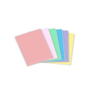 Zvezek A4 SPIRALA MALI KARO PASTEL PP