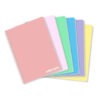 Zvezek A4 SPIRALA ČRTE PASTEL PP Zvezek A4 SPIRALA ČRTE PASTEL PP