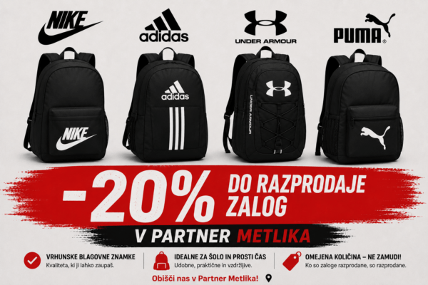 Izberi svoj stil! -20% PROMOCIJSKI POPUST