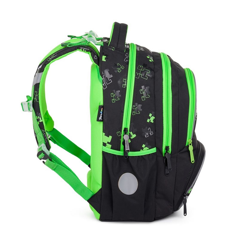 Nahrbtnik ŠOLSKI 3/1 SET OXYBAG NEXT GREEN CUBE Nahrbtnik ŠOLSKI 3/1 SET OXYBAG NEXT GREEN CUBE - slika 3