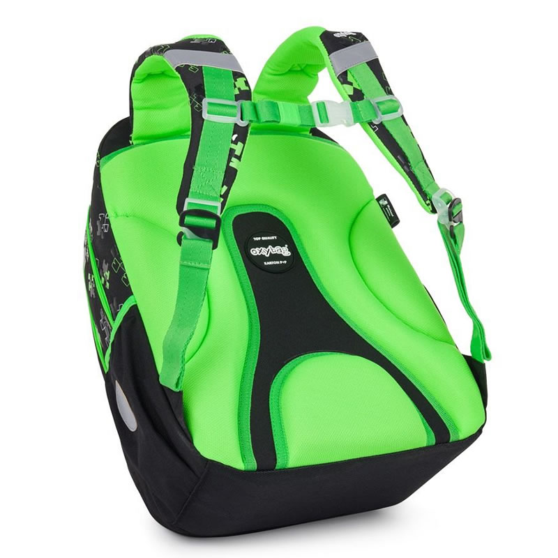Nahrbtnik ŠOLSKI 3/1 SET OXYBAG NEXT GREEN CUBE Nahrbtnik ŠOLSKI 3/1 SET OXYBAG NEXT GREEN CUBE - slika 5