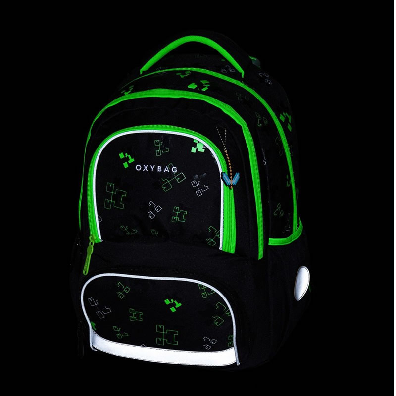 Nahrbtnik ŠOLSKI 3/1 SET OXYBAG NEXT GREEN CUBE Nahrbtnik ŠOLSKI 3/1 SET OXYBAG NEXT GREEN CUBE - slika 9