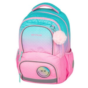 Nahrbtnik ŠOLSKI 3/1 SET OXYBAG NEXT OMBRE PINK