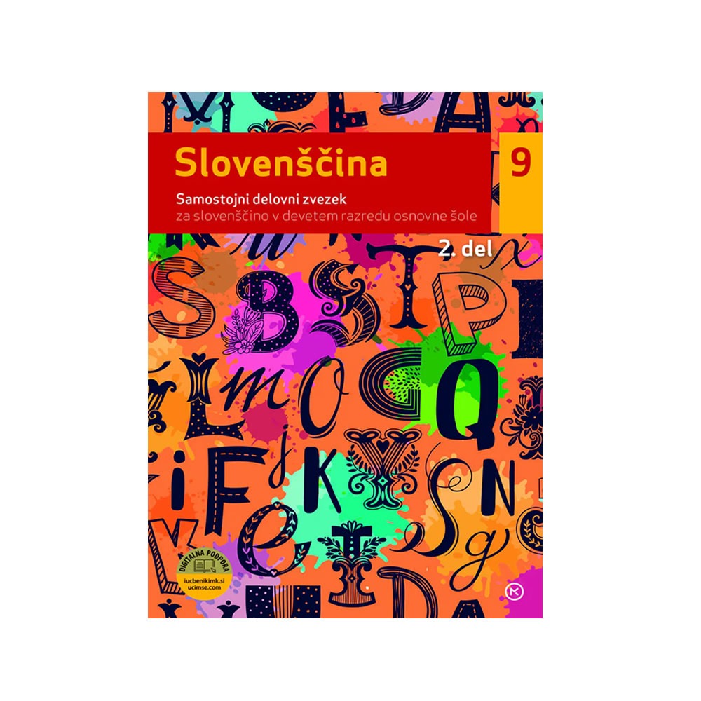 DELOVNI ZVEZEK SLOVENŠČINA 9, 2. DEL DELOVNI ZVEZEK SLOVENŠČINA 9, 2. DEL