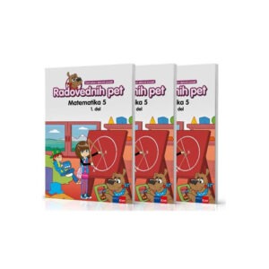 Delovni ZVEZEK RADOVEDNIH PET 5, MATEMATIKA 3.DELI
