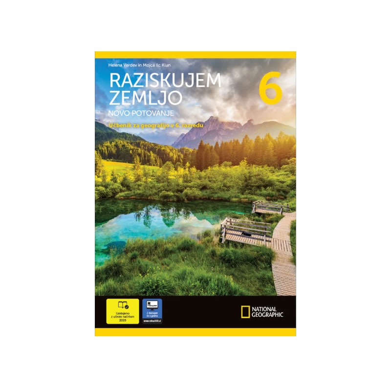 UČBENIK RAZISKUJEM ZEMLJO 6, NOVO 2026 UČBENIK RAZISKUJEM ZEMLJO 6, NOVO 2026 - slika 2