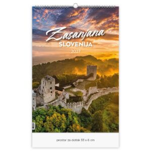 Koledar ZASANJANA SLOVENIJA 2027