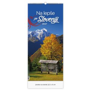 Koledar NA LEPŠE PO SLOVENIJI 2027