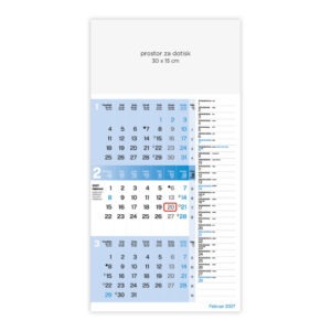 Koledar 3-MESEČNI S PLANERJEM 2027