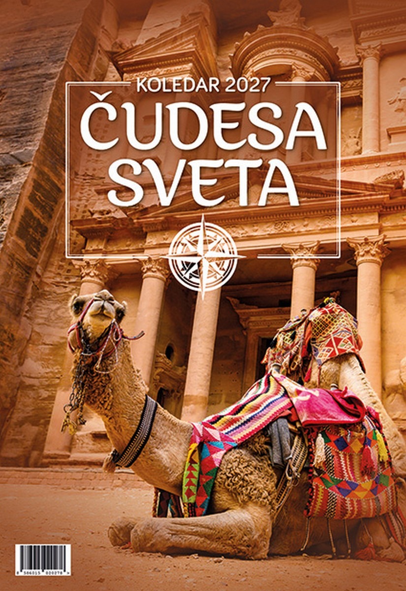 Koledar ČUDESA SVETA 2027 Koledar ČUDESA SVETA 2027
