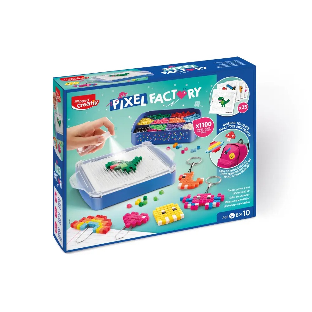 SET KREATIVNI MAPED PIXEL TOVARNA PERL SET KREATIVNI MAPED PIXEL TOVARNA PERL