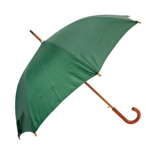 Dežnik ZEUS T.ZELEN 105CM LESEN ROČAJ