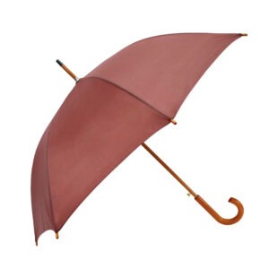 Dežnik ZEUS LES ROČAJ BORDO 105CM