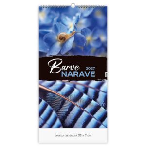 Koledar BARVE NARAVE 2027