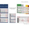Koledar POSLOVNI 3-DELNI LEPLJEN BEL 2027 Koledar POSLOVNI 3-DELNI LEPLJEN BEL 2027