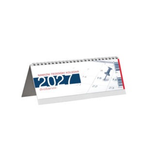 Koledar NAMIZNI POKONČNI DVOBARVNI 2027 - slika 2